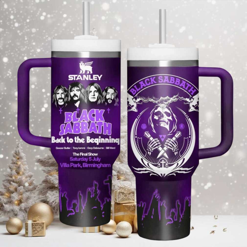 Black Sabbath Back to the Beginning Stanley Tumbler Black Sabbath Back to the Beginning Stanley Tumbler