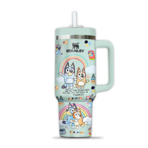 Bluey & Bingo Be Mine Valentine's Day Stanley Tumbler