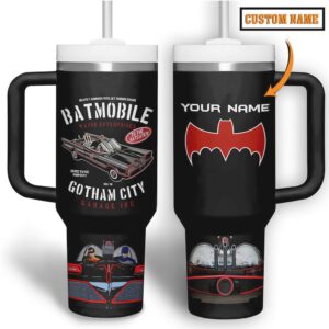 Bruce Wayne Property Custom Name Tumbler