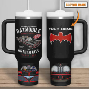 Bruce Wayne Property Custom Name Tumbler