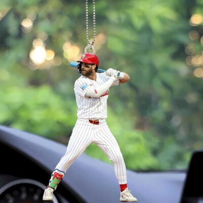 Bryce Harper Philadelphia Phillies Baseball Ornament second image