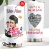 Elvis Presley Can’t Help Falling In Love Stainless Tumbler Elvis Presley Can’t Help Falling In Love Stainless Tumbler