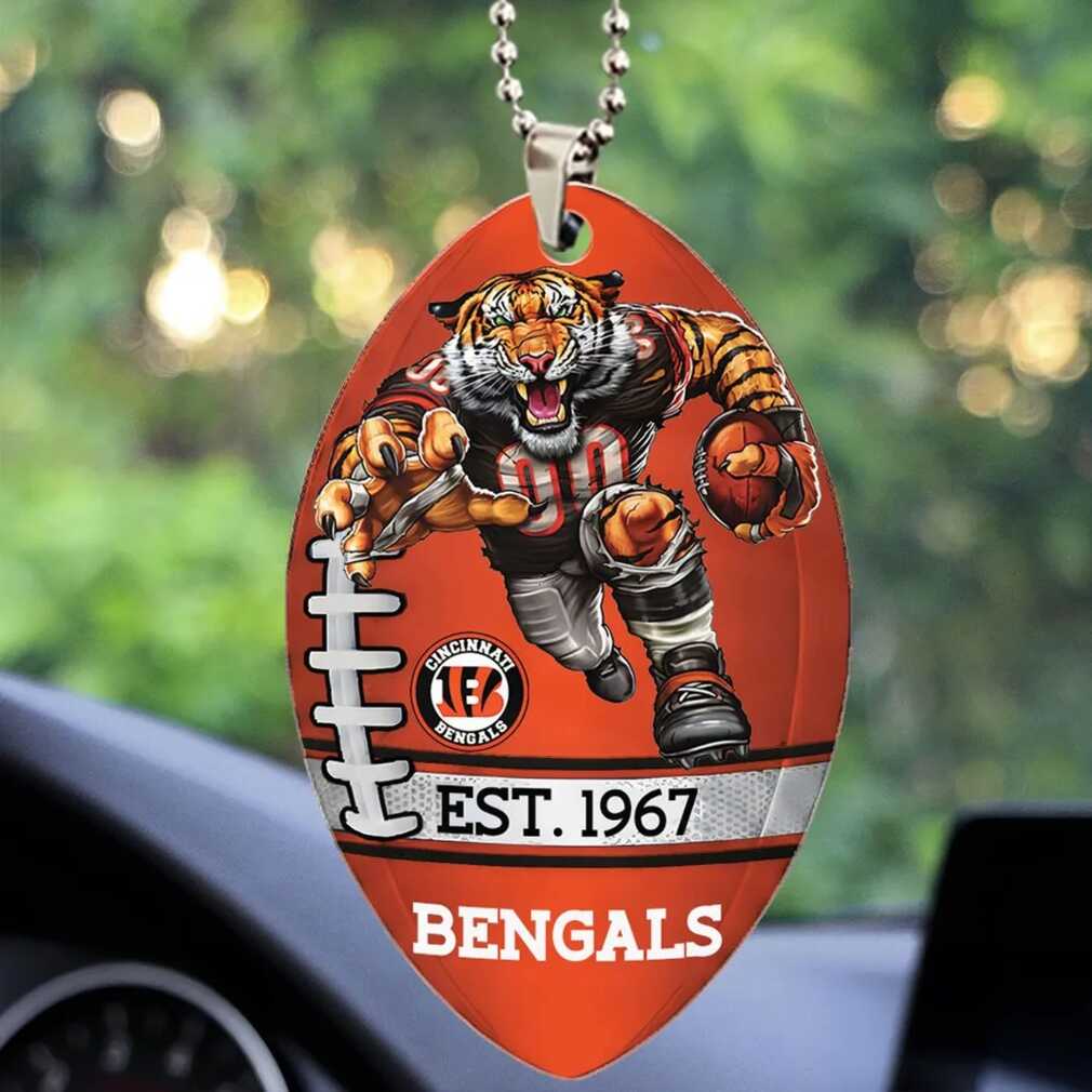 Cincinnati Bengals Football Car Air Freshener Ornament Cincinnati Bengals Football Car Air Freshener Ornament
