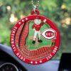Cleveland Guardians Stadium & Mascot Slider Ornament Cleveland Guardians Stadium & Mascot Slider Ornament