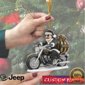 Custom Name Vanderbilt Commodores Christmas Ornament