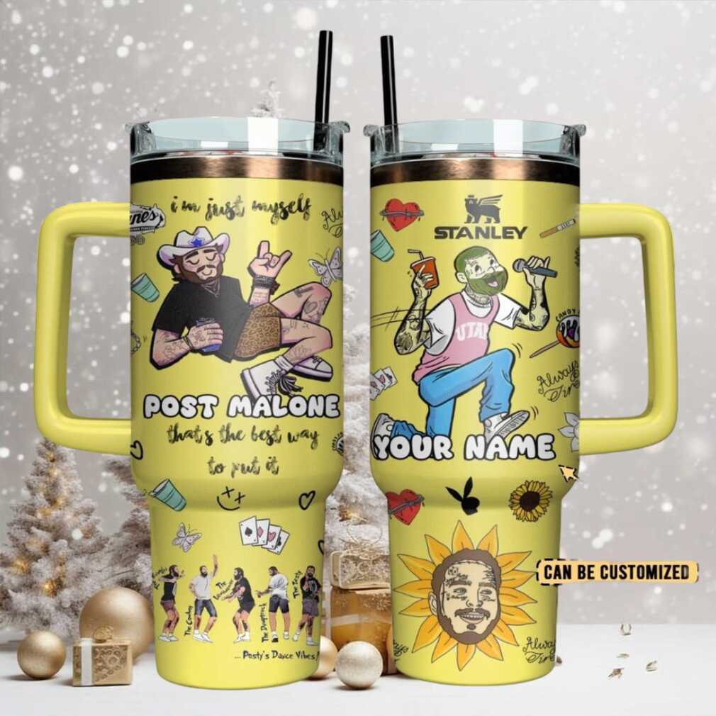 Custom Post Malone Stanley Tumbler Custom Post Malone Stanley Tumbler