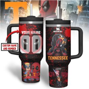 Customizable Deadpool & Wolverine Stanley Tumbler