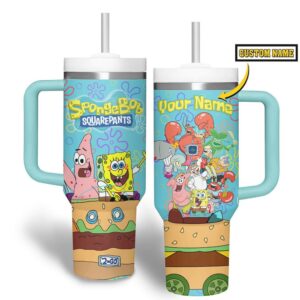 Customizable SpongeBob SquarePants Tumbler