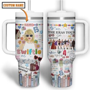 Customizable Taylor Swift Eras Tour Tumbler