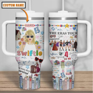 Customizable Taylor Swift Eras Tour Tumbler