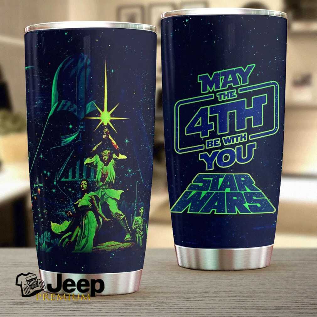 Darth Vader & Heroes Star Wars Movie Scene Tumbler Darth Vader & Heroes Star Wars Movie Scene Tumbler