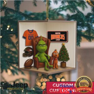 Denver Broncos 1959 Custom Name & Number Ornament