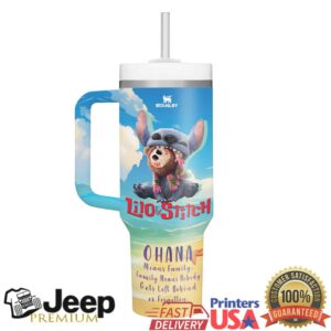 Disney Lilo & Stitch Ohana Means Family Stanley Tumbler