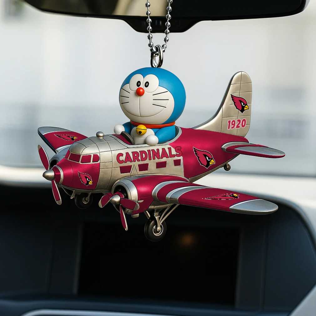 Doraemon Cardinals Football Team Airplane Ornament Doraemon Cardinals Football Team Airplane Ornament