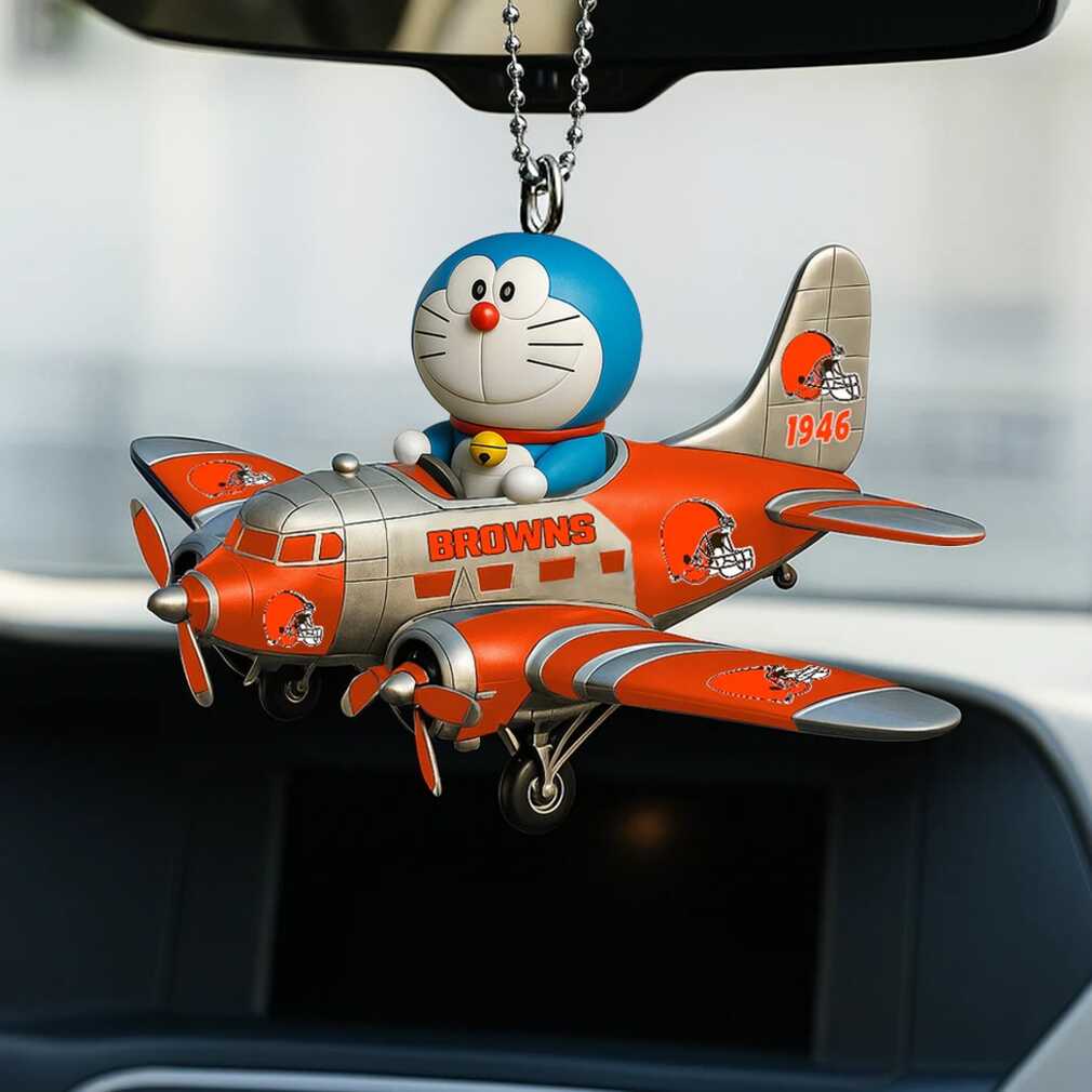 Doraemon Denver Broncos Airplane Car Rearview Mirror Hanging Ornament Doraemon Denver Broncos Airplane Car Rearview Mirror Hanging Ornament