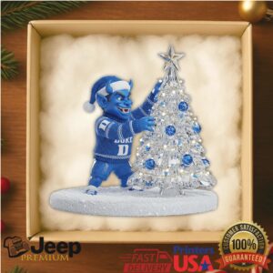 Duke Blue Devil Christmas Ornament
