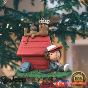 Dustin and Dart Christmas Ornament
