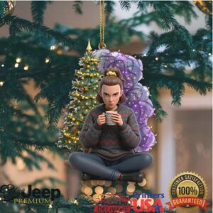 Eleven from Stranger Things Christmas ornament