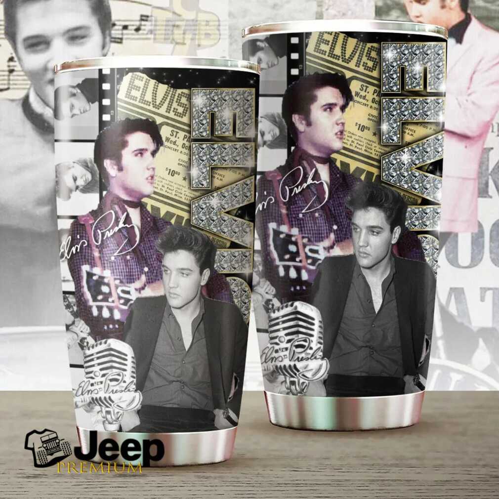 Elvis Montage Stainless Steel Tumbler Elvis Montage Stainless Steel Tumbler
