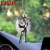 Elvis Presley Military Uniform Angel Christmas Ornament Elvis Presley Military Uniform Angel Christmas Ornament