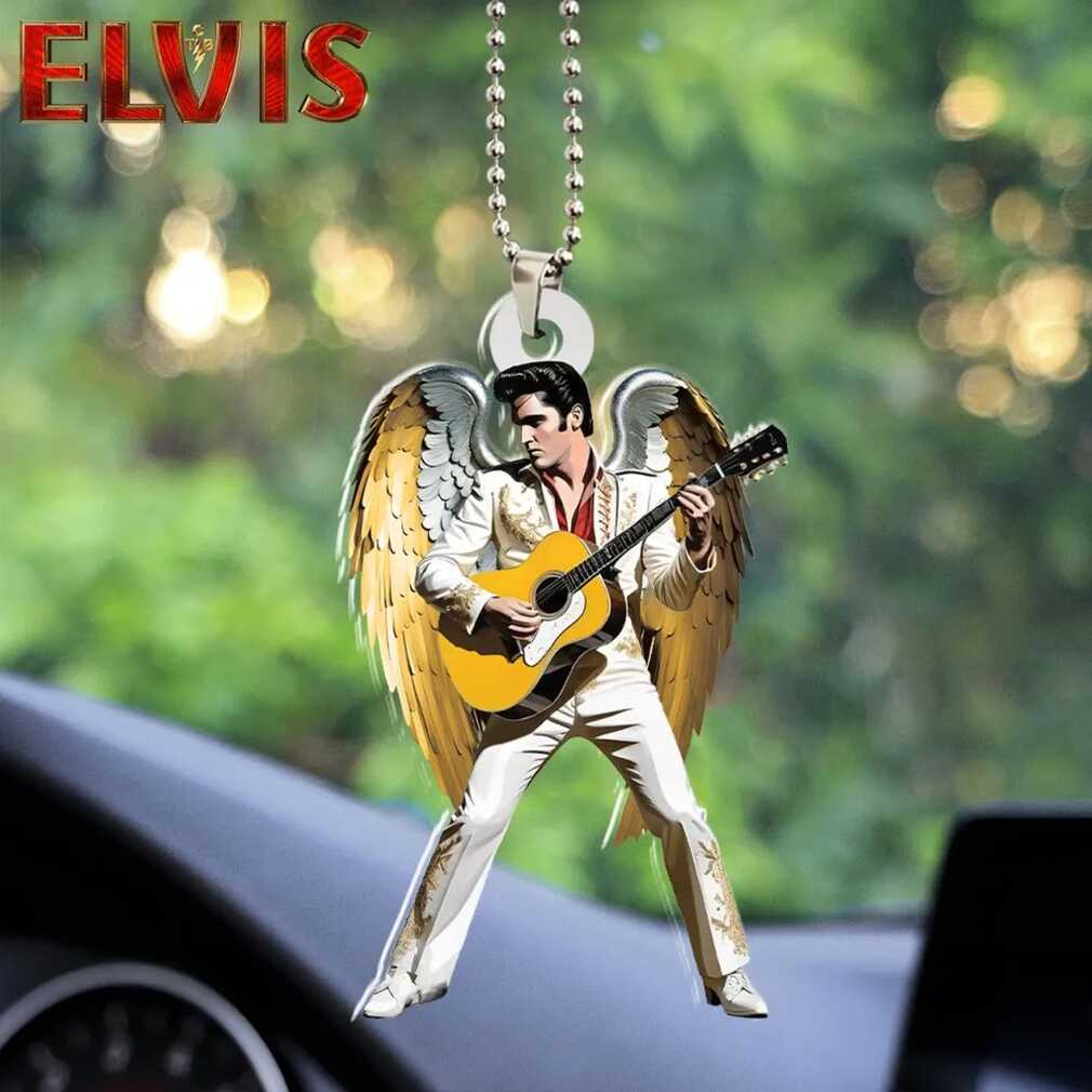 Elvis Presley Custom Shape Acrylic Car Ornament Elvis Presley Custom Shape Acrylic Car Ornament