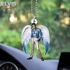 Elvis Presley Legend Wings Car Ornament Gift Idea Elvis Presley Legend Wings Car Ornament Gift Idea