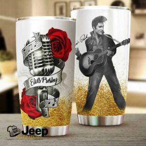Elvis Presley The King Tumbler