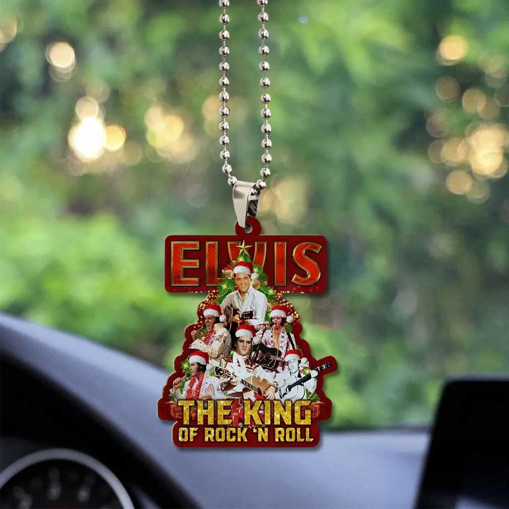 Elvis Presley The King of Rock Roll Christmas Ornament Elvis Presley The King of Rock Roll Christmas Ornament