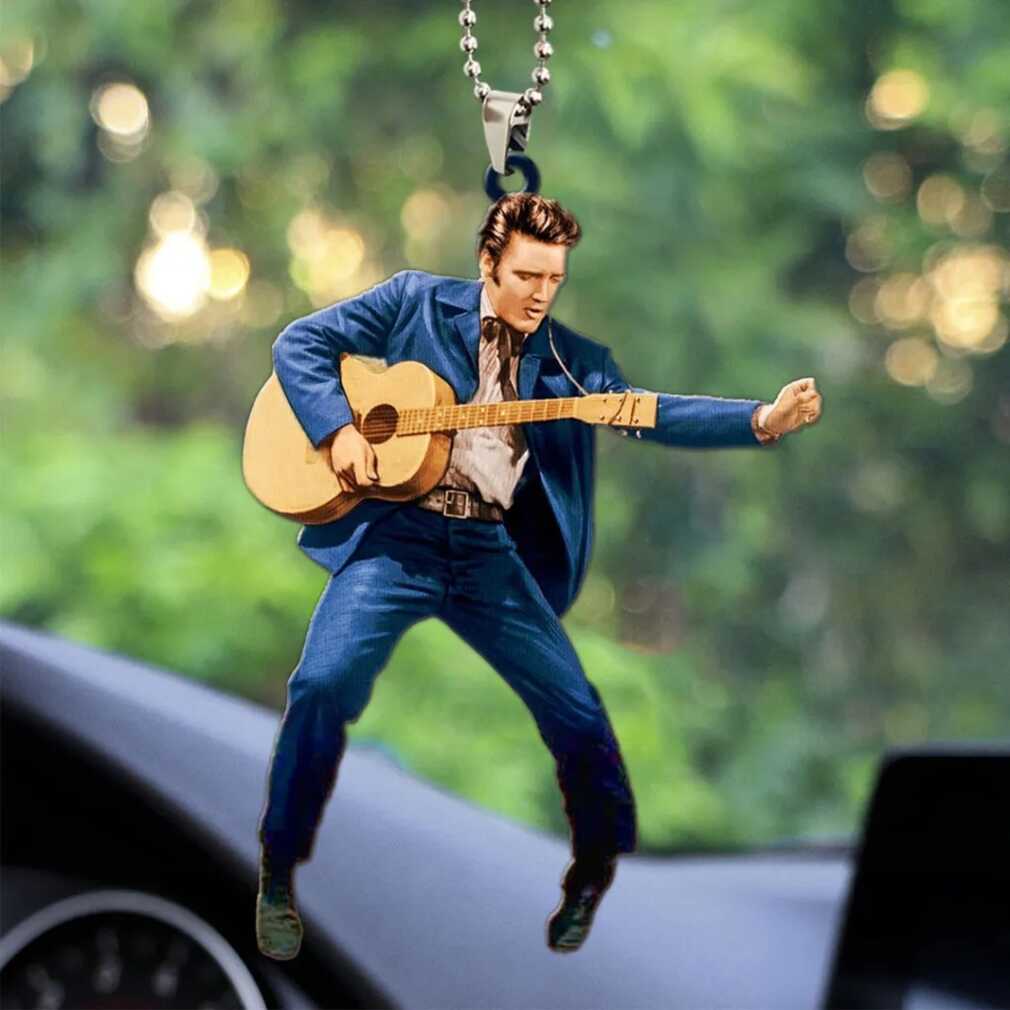 Elvis Presley The King of Rock ‘n’ Roll Ornament Elvis Presley The King of Rock ‘n’ Roll Ornament