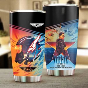 Fighter Pilot Themed Stainless Steel Tumbler