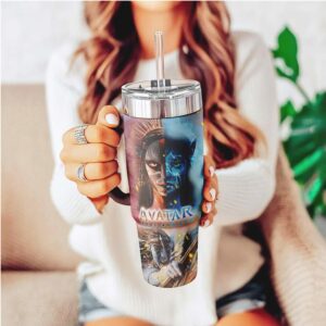 Fire and Ash Movie Themed Tumblers
