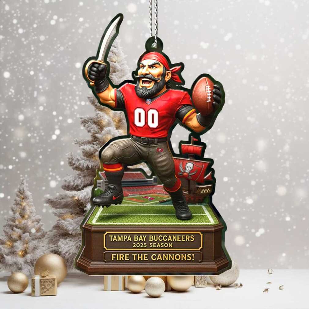 Fire the Cannons! Buccaneers Football Ornament Fire the Cannons! Buccaneers Football Ornament