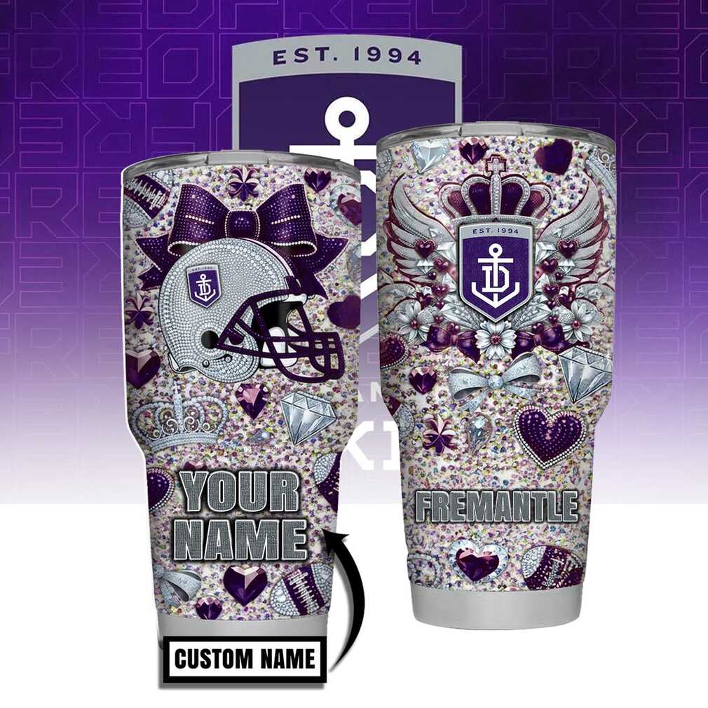 Fremantle Sparkle Custom Name Tumbler Fremantle Sparkle Custom Name Tumbler