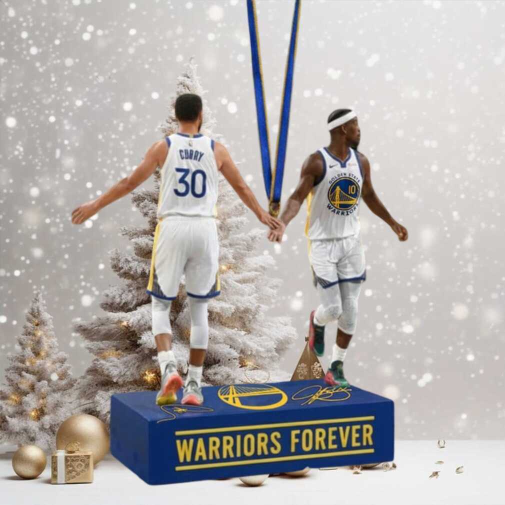 Golden State Warriors Warriors Forever Christmas Ornament Golden State Warriors Warriors Forever Christmas Ornament