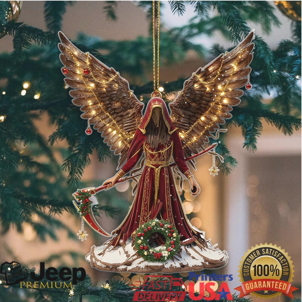 Gothic Angel LED Christmas Ornament Gothic Angel LED Christmas Ornament