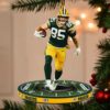 Washington Commanders NFL Football Player Pyramid Christmas Ornament Washington Commanders NFL Football Player Pyramid Christmas Ornament