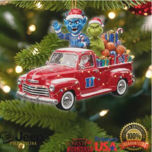 Grinch and Friends Vintage Truck Christmas Ornament