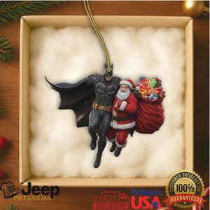 Hallmark DC The Batman & Santa Keepsake Christmas Ornament