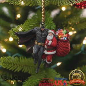 Hallmark DC The Batman & Santa Keepsake Christmas Ornament