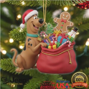 Hallmark Keepsake Christmas Ornament 2022, Scooby Doo Santa