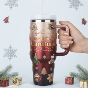 Hallmark Small Town Christmas Love Comes Home Tumbler