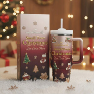 Hallmark Small Town Christmas Love Comes Home Tumbler