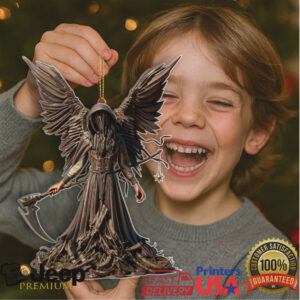 Haunting Santa Grim Reaper Ornament