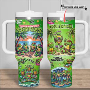 Heroes in a Half Shell Custom Tumbler