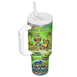 Heroes in a Half Shell Custom Tumbler
