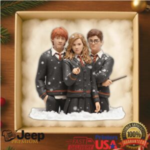 Hogwarts in the Snow Trio Ornament