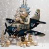 Houston Texans Winnie the Pooh Airplane Ornament Houston Texans Winnie the Pooh Airplane Ornament
