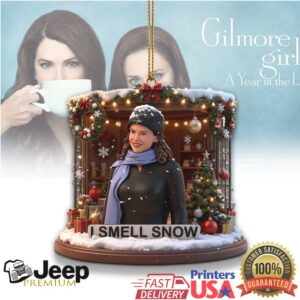 I Smell Snow Gilmore Girls Christmas Ornament