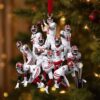 Ohio State Buckeyes Football Christmas Ornament Ohio State Buckeyes Football Christmas Ornament