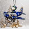 Indianapolis Colts Vintage NFL Disney Donald Duck Aircraft Ornament Indianapolis Colts Vintage NFL Disney Donald Duck Aircraft Ornament